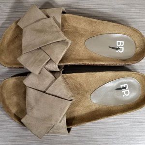 BP. Tapis Slide Sandal, Beige Size 9 M